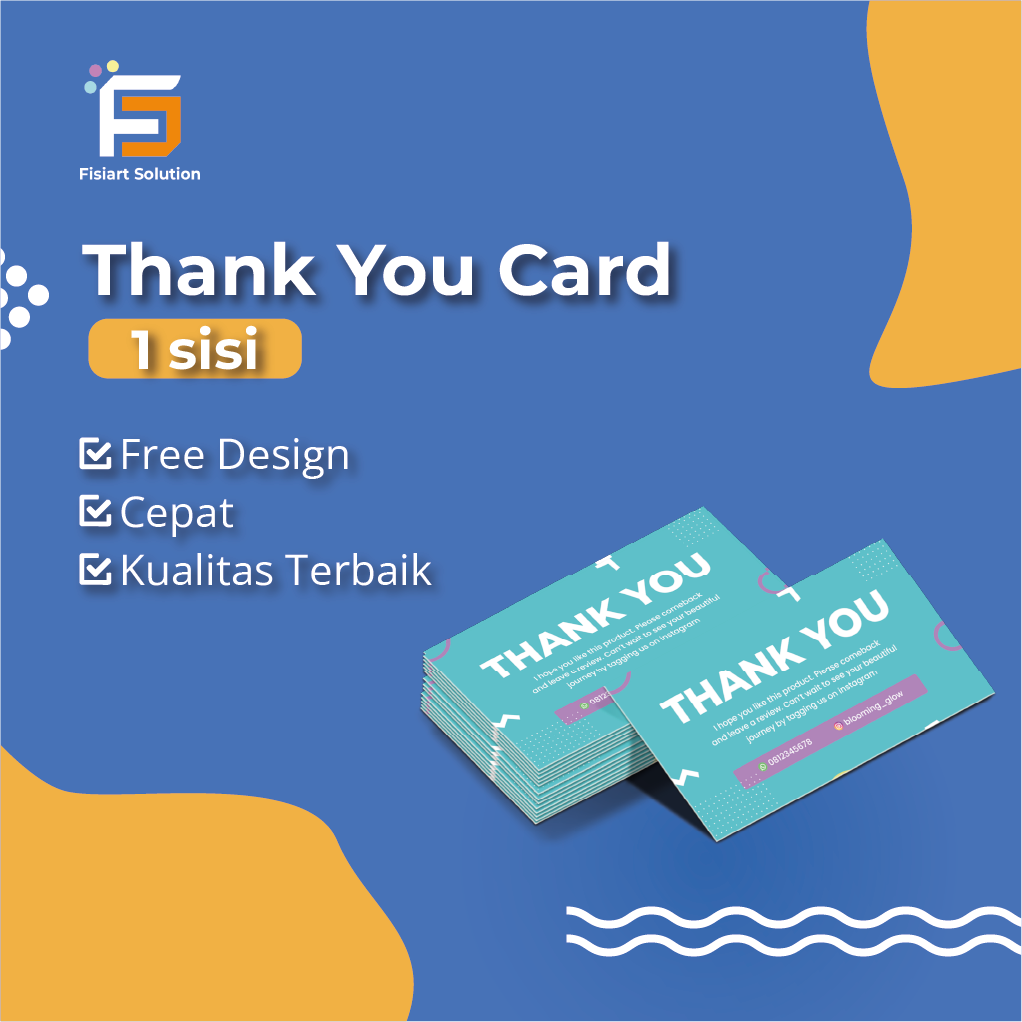 Thank you card 1 sisi