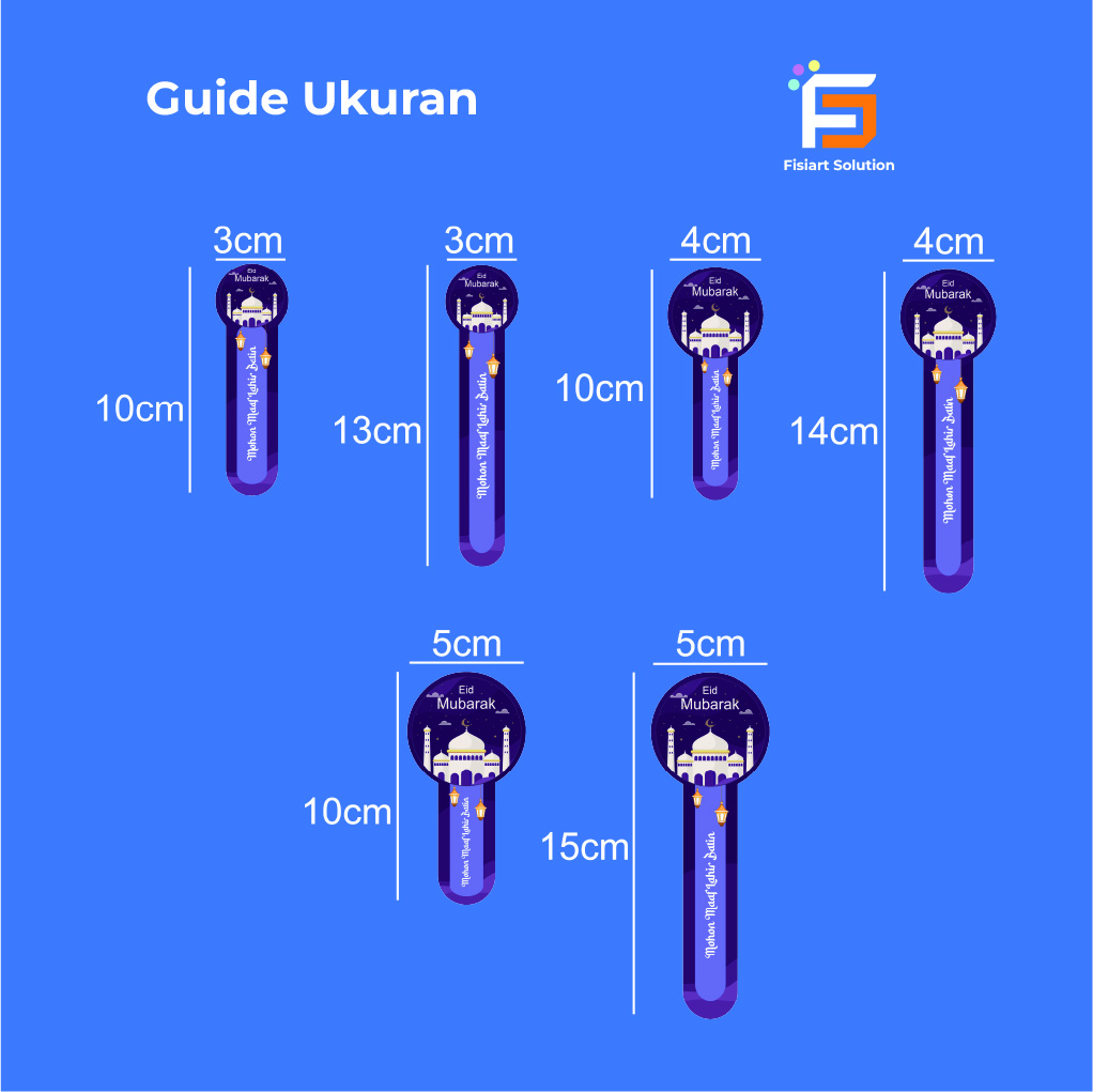 Cetak Stiker Segel Lebaran Toples Kue Idul Fitri - Stiker Kue Lebaran - Hampers – Sticker Kemasan Parcel - Image 2