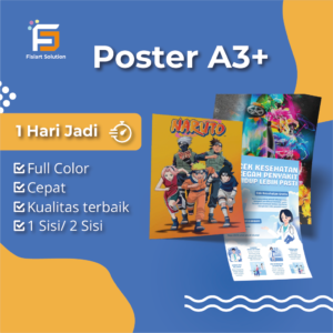 cetak poster A3+